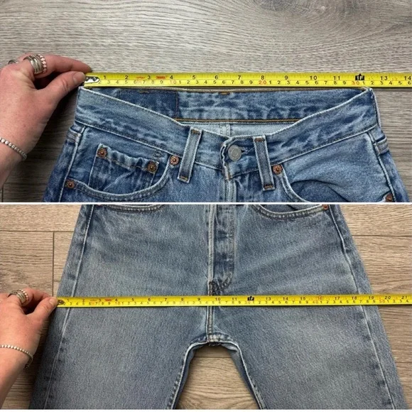 Vintage Levi 501s size 24 - Picture 5 of 5